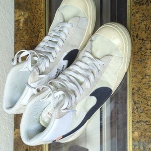 Off white Nike blazer